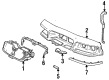 Mercury Grand Marquis Grille Diagram - F5MY-8200-A