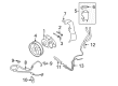 2008 Lincoln Mark LT Power Steering Hose Diagram - 8L3Z-3A719-J