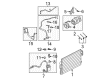 2010 Ford Fusion A/C Compressor Diagram - BM6Z-19703-A