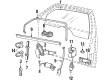 1987 Mercury Topaz Window Regulator Diagram - FO3Z5423208A