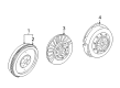 2005 Ford Mustang Clutch Disc Diagram - 6R3Z-7550-A