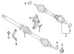 2020 Ford SSV Plug-In Hybrid CV Joint Diagram - DG9Z-3B436-BT