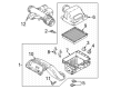 2023 Ford F-150 Air Duct Diagram - ML3Z-9B659-D