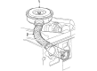 1987 Ford F-250 Air Intake Coupling Diagram - E9TZ9C675C