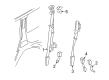 Lincoln Seat Belt Diagram - AL1Z-78611B68-AC