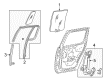 2006 Ford Explorer Window Run Diagram - 8L2Z-7825766-BA