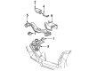 1991 Ford Mustang Motor And Transmission Mount Diagram - E6ZZ-6A023-B