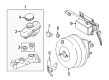 2003 Ford Crown Victoria Brake Booster Diagram - 3W1Z-2005-AA