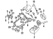 1989 Mercury Colony Park Ignition Switch Diagram - F29Z-11572-D