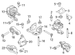 Lincoln MKX Underbody Splash Shield Diagram - CT4Z-6C038-A