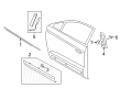 Lincoln MKC Door Moldings Diagram - EJ7Z-7820878-AA