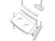 1994 Mercury Villager Car Mirror Diagram - F3XY17700A