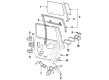 1986 Ford Escort Door Latch Assembly Diagram - F4OZ5426412B