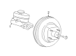 2000 Ford E-150 Econoline Brake Booster Diagram - 5C2Z-2005-BA