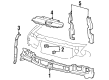 Ford Windstar Air Deflector Diagram - F58Z-19E525-A