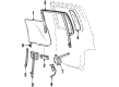 1999 Ford Explorer Window Run Diagram - F87Z-7825766-BAA