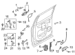 2023 Ford F-150 Door Latch Assembly Diagram - ML3Z-18264A01-A