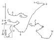 2018 Ford Transit-350 Antenna Cable Diagram - CK4Z-18812-F