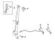 Ford Transit-250 Seat Belt Diagram - EK4Z-14611B09-DA