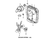 1996 Ford F-350 Water Pump Diagram - F6TZ-8501-KB