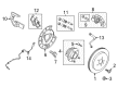 2017 Lincoln MKT Brake Caliper Repair Kit Diagram - FG1Z-2386-B