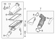 2010 Ford Crown Victoria Air Duct Diagram - 5W7Z-9B659-BF