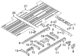 Ford E-Transit Floor Pan Diagram - LK4Z-6111160-F