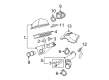 Ford Crown Victoria PCV Valve Hose Diagram - 3W7Z-6853-A