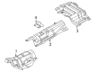 Ford Maverick Exhaust Heat Shield Diagram - NZ6Z-60114B06-B