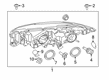 2019 Ford Transit Connect Light Socket Diagram - DT1Z-13K371-C