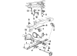 1999 Mercury Mountaineer Sway Bar Link Diagram - YL1Z-5K484-AA