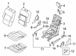 2022 Ford Explorer Seat Cushion Diagram - LB5Z-7863840-B