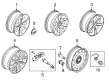 Ford Explorer Spare Wheel Diagram - DB5Z-1007-B