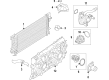 2021 Ford Bronco Cooling Fan Assembly Diagram - MB3Z-8C607-J