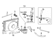 2005 Ford Mustang Cooling Hose Diagram - 4R3Z-8075-AA