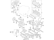 Lincoln Zephyr Engine Mount Bracket Diagram - 8E5Z-6068-D