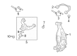 Ford F-150 Lightning Steering Knuckle Diagram - NL3Z-3K185-B