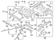 2022 Ford Mustang Rear Crossmember Diagram - FR3Z-6310952-A