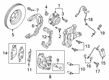 2024 Ford Edge Brake Backing Plate Diagram - M2GZ-2K004-A