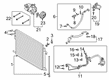 Lincoln Aviator A/C Compressor Diagram - L1MZ-19703-A