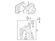 Ford Maverick Brake Controller Diagram - PZ6Z-2C286-A