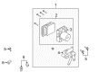 Ford F-150 ABS Control Module Diagram - BL3Z-2C405-J