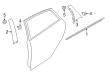 2016 Ford Focus Weather Strip Diagram - BM5Z-5825861-B