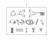 2003 Ford Excursion Fog Light Diagram - 1C3Z-15200-BB