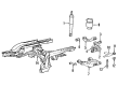 1993 Lincoln Mark VIII Air Suspension Compressor Diagram - F7LZ-5319-AA