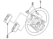 1996 Ford Crown Victoria Steering Wheel Diagram - F6AZ3600AAL