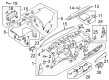 2011 Lincoln MKX Steering Column Cover Diagram - CA1Z-7804459-AA