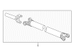 1993 Ford E-350 Econoline Club Wagon Drive Shaft Diagram - YC2Z-4602-DA