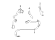 2003 Lincoln Town Car Seat Belt Diagram - 6W1Z-54600A38-CA