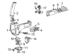 1994 Ford E-150 Econoline Blower Control Switches Diagram - F4UZ-19986-A